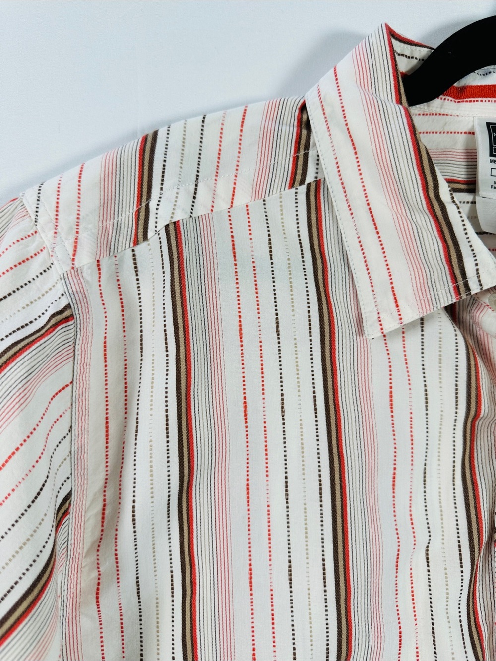 The North Face Vintage 2007 Striped Cotton Outdoor Shirt Earth Tones M - Picture 2 of 9